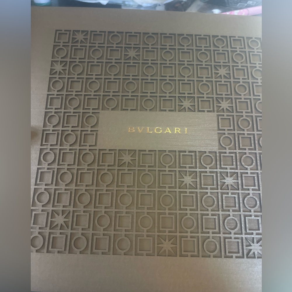 Bvlgari Embossed Box